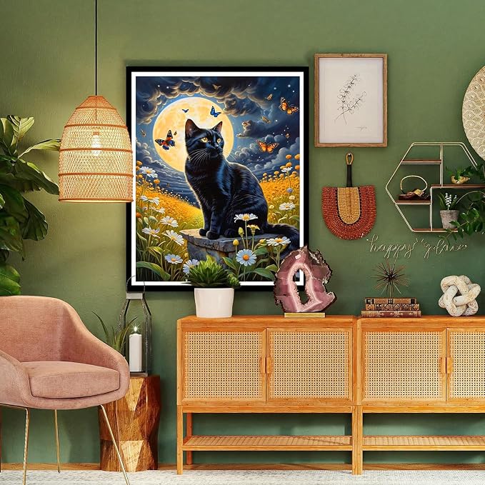 xackcme Cat Paint by Numbers for Adults - Image 4