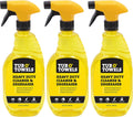 Tub O' Towels Heavy Duty Cleaner and Degreaser Spray Helps in Removing Oil Tar Paint Dirt Caulk Grease Grime Gunk Epoxies, Industrial Strength, Home & Auto, Made In USA, Citrus Scent, 24oz, 3-Pack