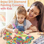 ijbnhd 8 Pcs Diamond Art Coasters - Image 4