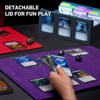 3-Row Trading Card Storage Box, Bulk Cards Case - Image 6