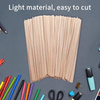 750 Pcs Balsa Wood Sticks 1/8 x 1/8 x 12 Inch balsa Wood Strips Hardwood Square - Image 3
