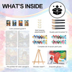 4 Pack Framed Paint by Numbers Kit - Image 5