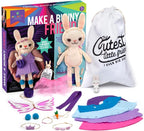 Craft-tastic – Make a Bunny Friend Craft Kit – Learn to Make 1 Easy-to-Sew - Image 4