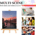 GXGLLPZBY Painting by Numbers for Adults Beginner, Sunset Venetian Canals Paint - Image 6