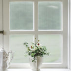 VELIMAX Reeded Glass Window Film, Window Privacy Film, Frosted Window Vinyl by VELIMAX