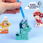 Bluey Sand Art Kit, Includes 5 Sand Art Bottles & 7 Colored Sands, Create Your - Image 5