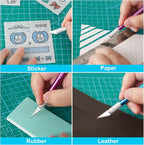 DIYSELF Exacto Knife Set, Hobby Knives Kit - Image 7