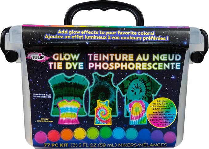 Tulip Glow Tie-Dye Tub, Design Your Looks, Add Glow Effects to Your Favorite - Image 8