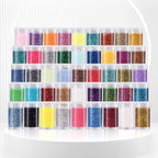 Pack of 45 Colors Iridescent Fine Glitter, Licool Extra Fine Holographic Glitter - Image 4