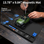 STREBITO Soldering Mat Silicone Work Mat, Heat Resistant 932°F, Magnetic Mat - Image 4