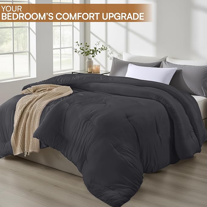 Utopia Bedding Comforters Twin Size, All Season Duvet Insert, Down Alternative - Image 5