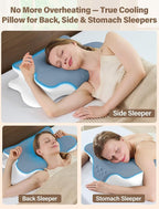 Cervical Neck Pillow for Pain Relief – Ergonomic Memory Foam Pillow for Side - Image 9