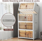 UAMFURI 720QT Stackable Storage Bins - Image 2