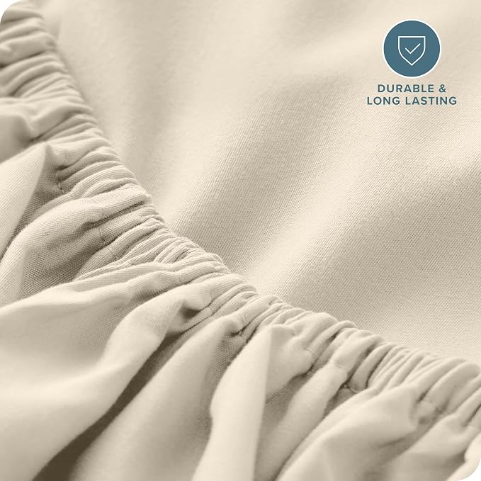 Bare Home Fitted Bottom Sheet Full XL Size - Image 5