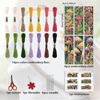 ORIGACH 6 Pcs Cross Stitch Bookmark Kit - Image 2