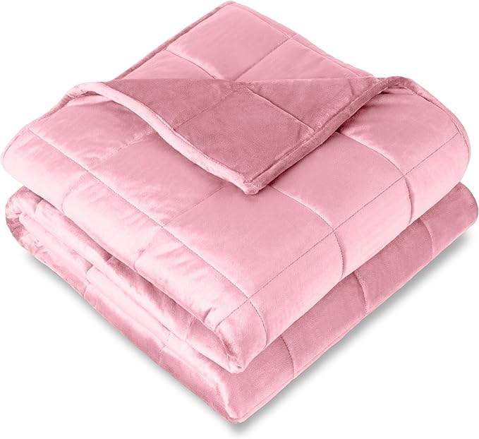 Bare Home Weighted Blanket Twin or Full Size 7lb by BareHome