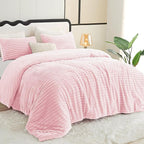 CozyLux Fluffy King Size Comforter Set - Image 9
