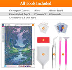Offito Forest Diamond Art Kits for Adults, Fantasy Landscape Diamond Painting - Image 5