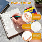 24-Piece Journal Stencils, Planner Stencils Templates - Image 3