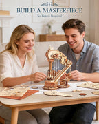 ROKR 3D Wooden Puzzle Harp Music Box, Building Model Kit - Image 2