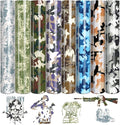 Tintnut Multi-Style Camo Heat Transfer Vinyl, easy cut & weed, stretch washable by Tintnut