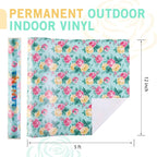 Tintnut Rose Permanent Vinyl Roll 12in x 5ft Valentine's Day Adhesive Vinyl | - Image 2
