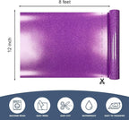 Purple Glitter Heat Transfer Vinyl 12" x 8 ft HTV - Image 2