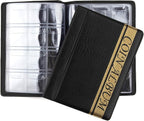 2 Pack of 120 Pockets Coin Album, 4.4 x 6.1 Handy Souvenir Penny Book, Coins - Image 6