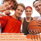 Suncalla 984 Pcs 24 Set Basketball Keychain Making Kit DIY Basketball Bag Tag - Image 3