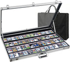 Card Display Case Aluminum Trade Show Display Case Large Portable Trading by Unknown