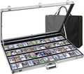 Card Display Case Aluminum Trade Show Display Case Large Portable Trading by Unknown