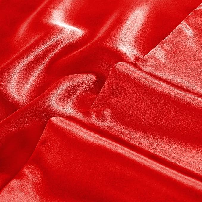 Aormenzy Satin Pillow Cases for Women King Size Set of 2, Fade Resistant - Image 7
