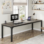 Tribesigns 78.7 Inches Extra Long Computer Desk 2 Person Desk, Double Long Desk - Image 7