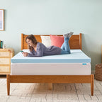 Linenspa Memory Foam Mattress Topper, Twin XL Size - Image 7