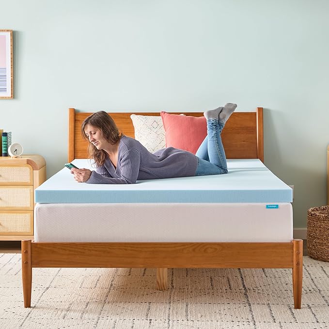 Linenspa Memory Foam Mattress Topper, Full XL Size - Image 7