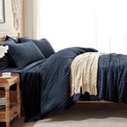 Zzlpp Queen Comforter Set 7 Pieces, All Season Boho Bedding Sets - Image 4