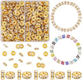 TINKRSTUFF 200 pcs 8mm Spacer Beads by TINKRSTUFF