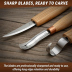 BeaverCraft Wood Spoon Carving Tools Kit S14m – Wood Carving Knives - Image 7