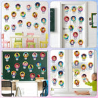 60PCS VBS 2026 Light Bulb Theme Cutouts Gradient Watercolor Light Bulb Bulletin - Image 5
