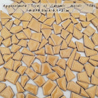 200g Ceramic Mosaic Tiles for Crafts, Irregular Stained Ceramic 0.2"x0.8" - Image 5