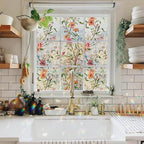 Ranzdn Window Privacy Film, Stained Glass, Static Cling, 35.4" x 157.4" | No - Image 4
