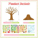 32 Set Seasonal Trees Craft Kits Make Your Own Four Seasons Tree Decoration | - Image 2
