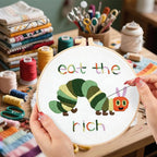 Hungry Caterpillar Embroidery Kits - Image 2