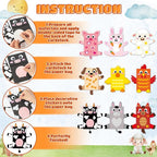 WATINC 9Pack Hand Puppet Art Craft - Image 3