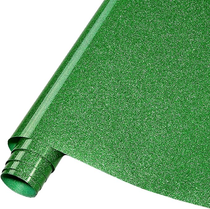 Tintnut Dark Green Heat Transfer Vinyl Roll, easy cut & weed, stretch washable by Tintnut