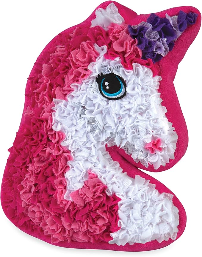 ORB PlushCraft Unicorn Pillow, Fabric by Number Art & Crafts, Ages 5 and Up - Image 3