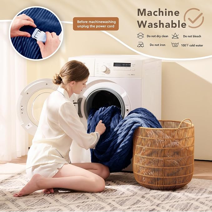 Homemate Heated Blanket Electric Throw - Image 7