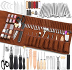 TLKKUE Leather Working Tools Leather Craft Tools - Image 2
