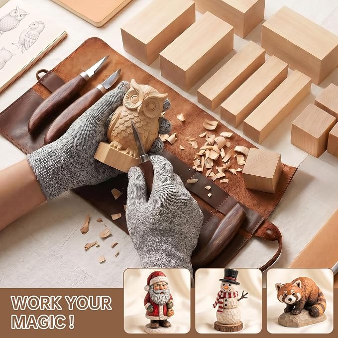 24Pack Basswood Carving Blocks - Image 4