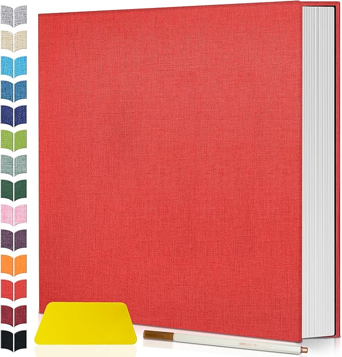 Artfeel Photo Album Self Adhesive Scrapbook, Large Photo Book by Artfeel
